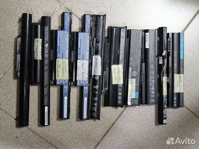 Аккумуляторы от ноутбуков с 18650
