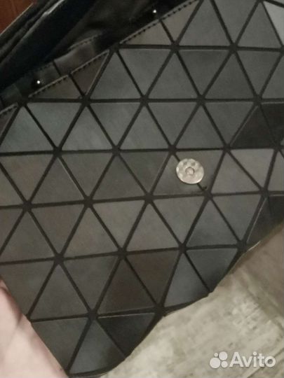 Сумка клатч чёрная