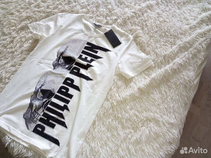 Футболка philipp plein со стразами
