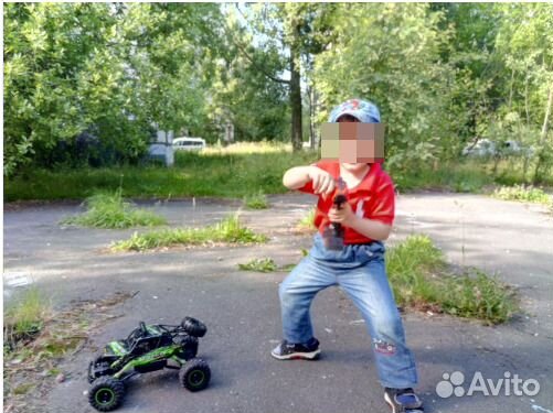 Машинка вездеход радиоуправление Багги 4WD