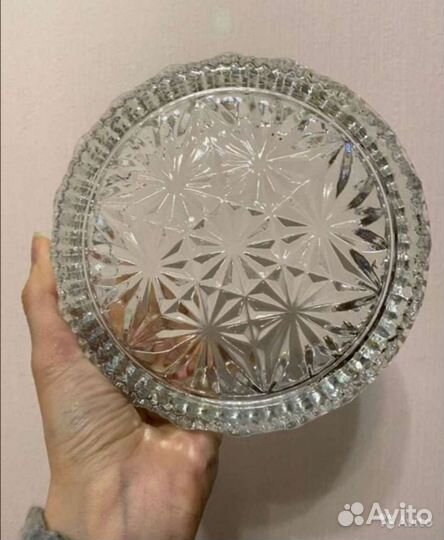 Хрустальная пепельница СССР