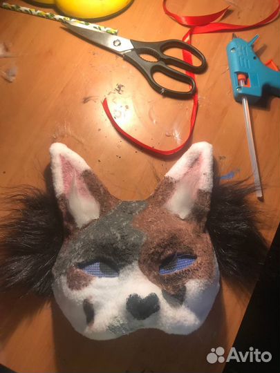 Маска для квадробики кошка, ещё я делаю на заказ