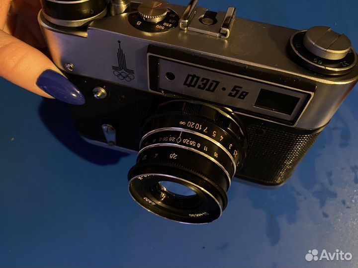 Плёночный фотоаппарат фэд 5в олимпийский