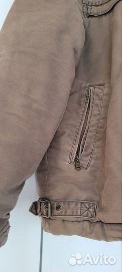 Куртка мужская с искусственным мехом