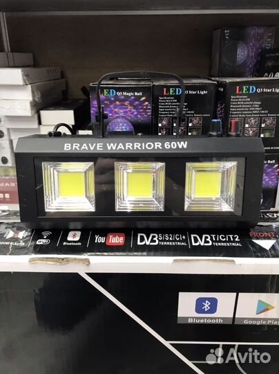 Стробоскоп Светомузыка 60W