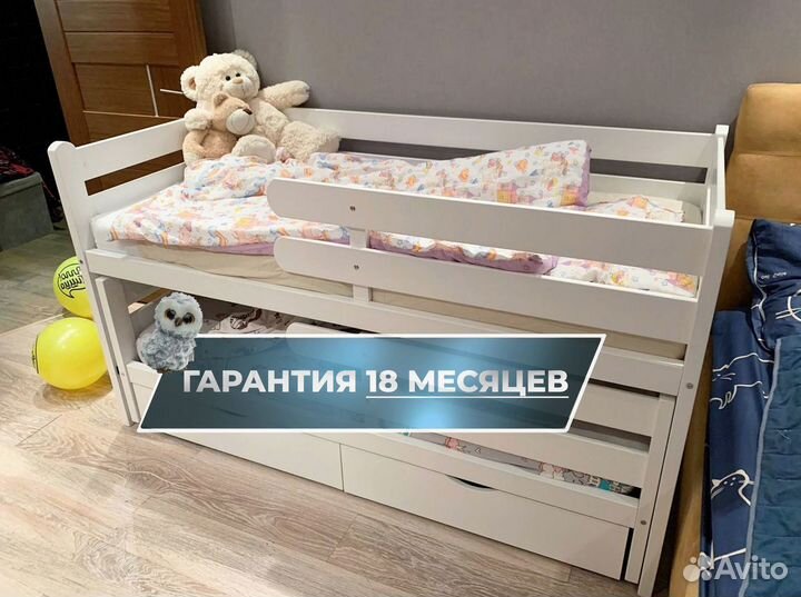Кровать выкатная экологичная