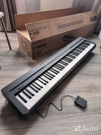 Yamaha p 45b цифровое пианино