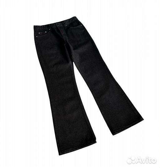 Черные джинсы клеш Rick owens