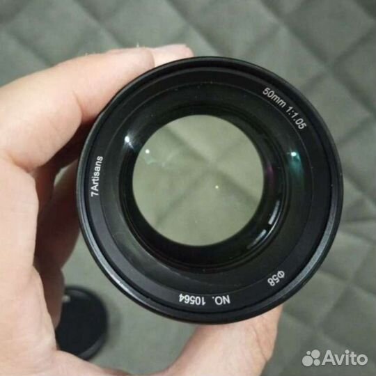7artisans 50mm 1.05 на sony E