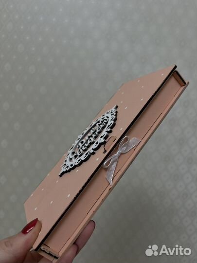 Конверт для денег из дерева