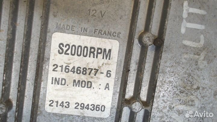 Блок управления двигателем Renault Clio, 2002