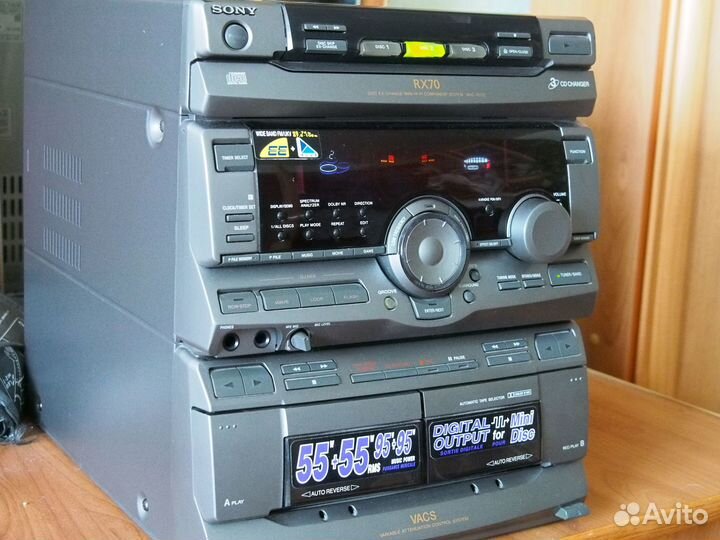 Музыкальный центр sony rx70