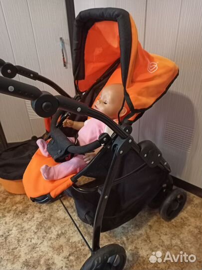Коляска для кукол 2 в 1