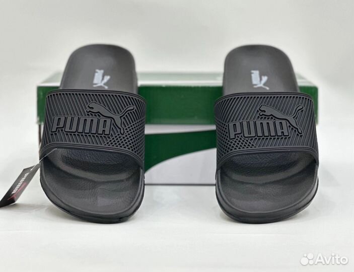 Шлёпанцы Puma All Black