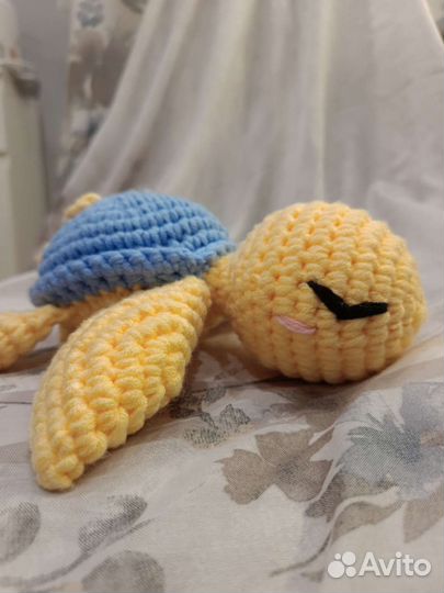 Вязаная игрушка черепашка