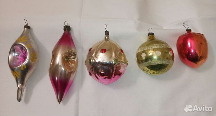 Игрушки на елку СССР