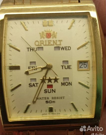 Часы orient automatic 3 stars