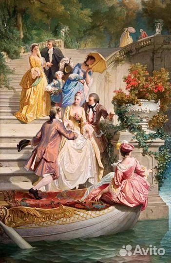 Копии картин маслом великих мастеров на холсте