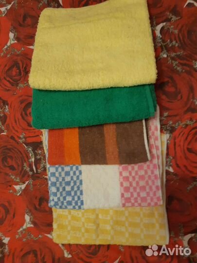 Махровые полотенца новые СССР, икея