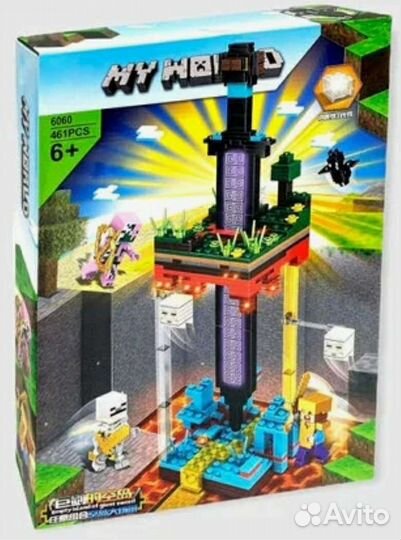 Конструктор Майнкрафт Защита статуи Меча 6060