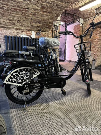 Электровелосипед, колхозник