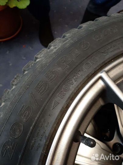 Комплект колес iFree на шипованной резине