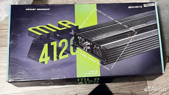 Усилитель 4 канальный machete