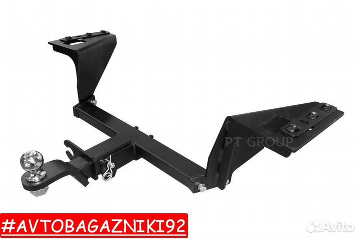 Фаркоп (тсу) под квадрат для Subaru Forester