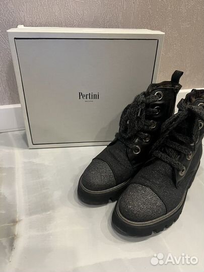Ботинки Pertini женские 37-38 размер бу