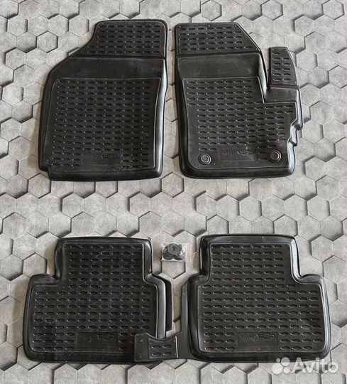 Ковры салона Chevrolet Spark M200 Оригинал