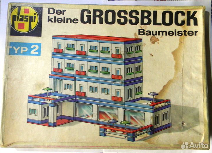 Конструкторы гдр Гроссблок