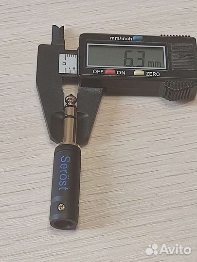 Аудио разъем MPS, Jack 6.3mm