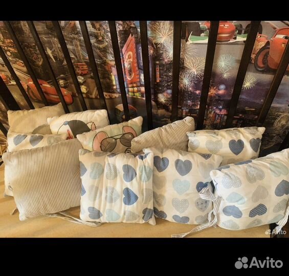 Бортики в детскую кроватку