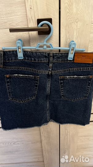 Джинсовая юбка zara S