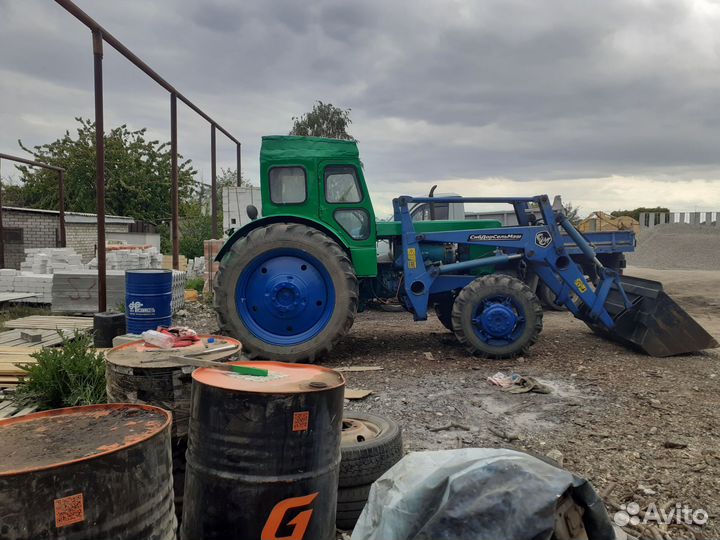 Трактор ЛТЗ Т-40АМ с КУН, 1990