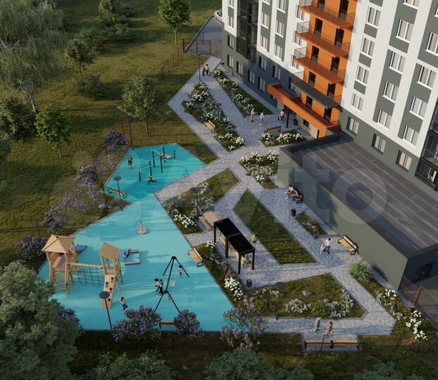 2-к. квартира, 43,2 м², 14/19 эт.