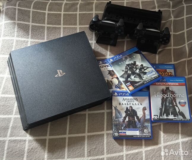 Playstation 4 pro 400 Игр + Диски