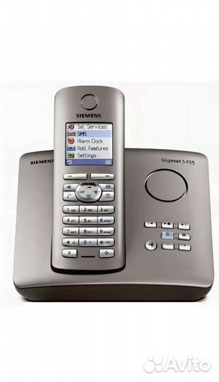 Siemens gigaset s455 цифррвой беспроводной телефон