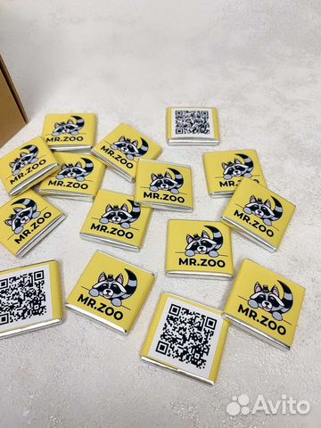 Шоколадки с логотипом