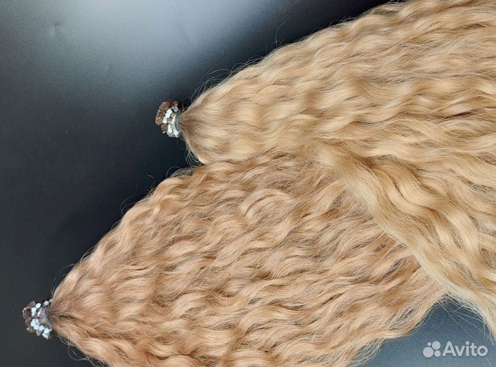 Волосы для наращивания Exclusive +, кудри, опт