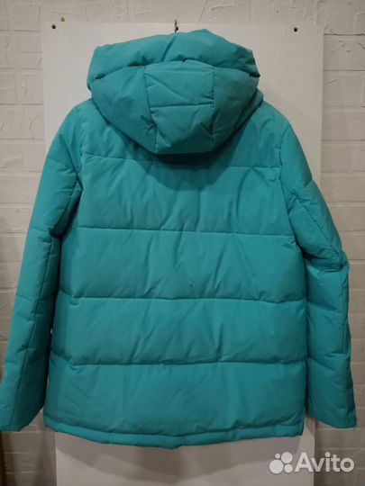 Куртка зимняя бирюзовая 48