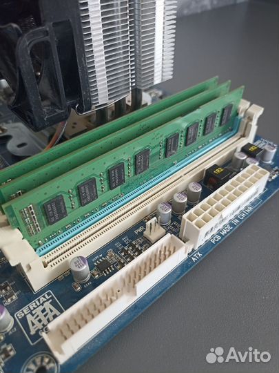 Материнская плата+процессор