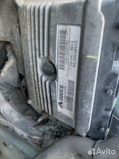 Блок управления климатом Renault Modus