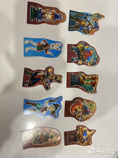 Карточки пираты сокровищ