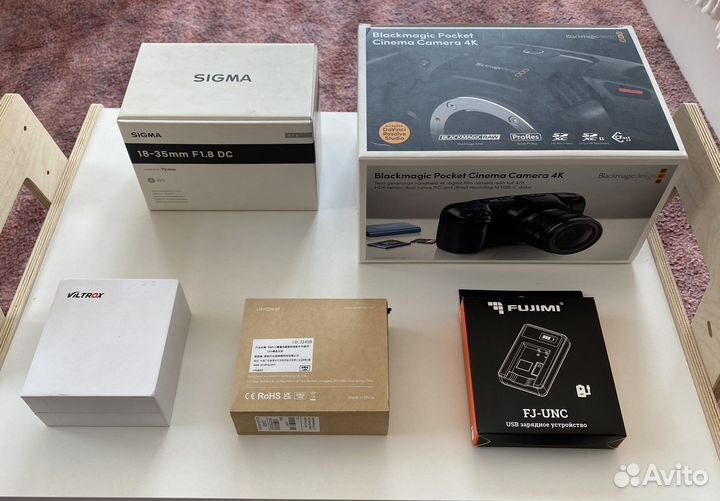 Blackmagic pocket cinema camera 4k