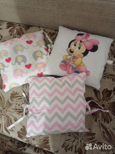 Бортики в кроватку