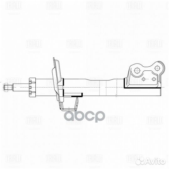 Амортизатор для а/м Mercedes B (W245) (05) (ст