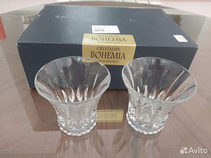 Bohemia бокалы для виски хрусталь