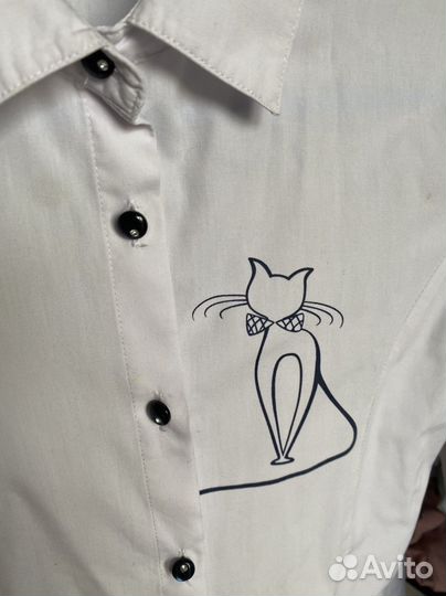 Рубашки школьные на девочку 152