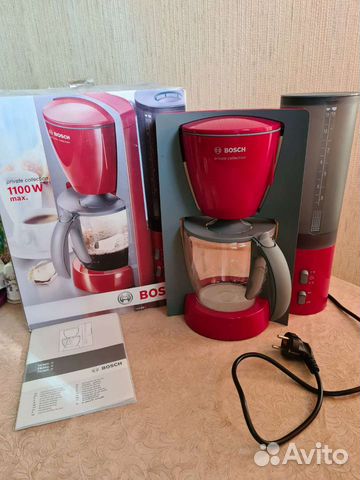 Кофеварка капельная bosch private collection